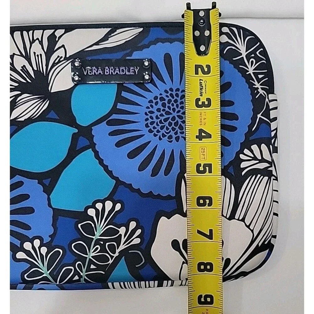Vera Bradley E-Reader Tablet Sleeve Case Blue Bayou 8x10